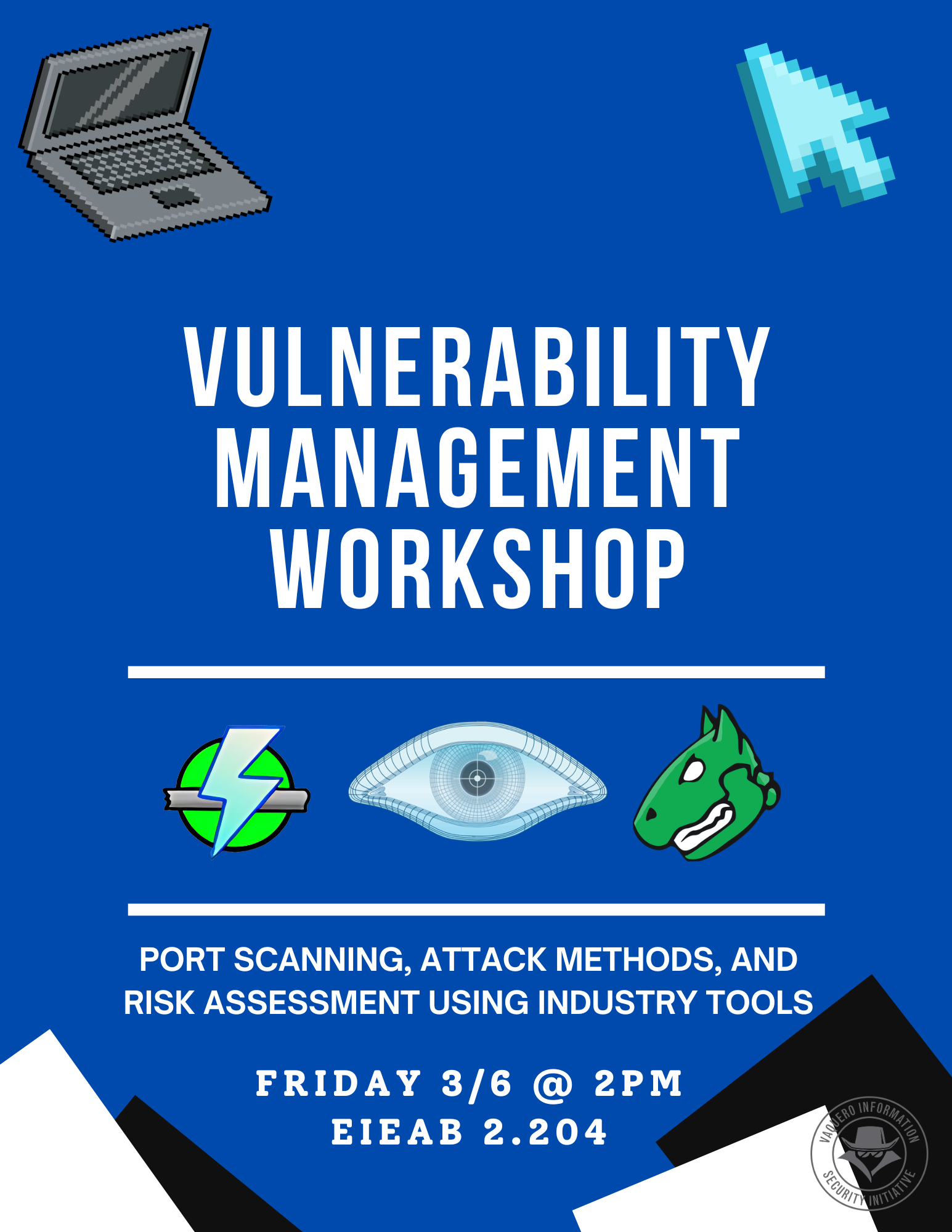 Vulnerability Management Workshop flyer